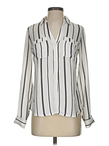 Candie's Long Sleeve Blouse (view 1)