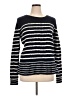 Banana Republic Stripes Black Pullover Sweater Size XL - photo 1