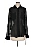 A New Day 100% Polyester Black Long Sleeve Blouse Size S - photo 1