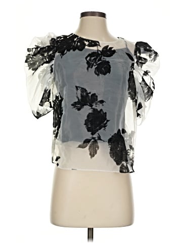 Amanda Uprichard Short Sleeve Blouse (view 1)