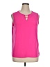 Ellen Tracy Pink Sleeveless Blouse Size XL - photo 1