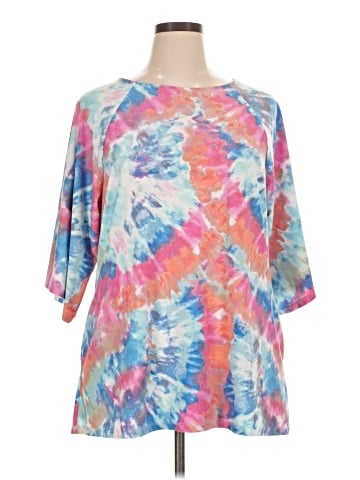 Attitudes by Renee 3/4 Sleeve T-Shirt (view 1)