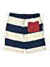Mini Boden 100% Cotton Stripes Blue Board Shorts Size 9 - photo 2