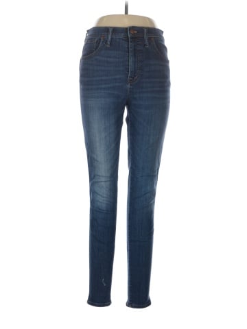 Madewell Tall 10" High-Rise Skinny Jeans in Danny Wash: TENCEL&trade; Denim Edition (view 1)