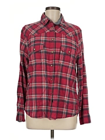 Jachs Girlfriend Long Sleeve Button-Down Shirt (view 1)
