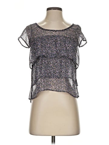American Eagle Outfitters Short Sleeve Blouse (view 1)