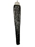 Badgley Mischka Animal Print Silver Dress Pants Size 4 - photo 4