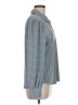 Adrianna Papell Gray Long Sleeve Blouse Size M - photo 4
