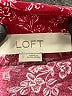 Ann Taylor LOFT Red Long Sleeve Blouse Size L - photo 7