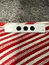 Three Dots Stripes Red Short Sleeve T-Shirt Size L - photo 7