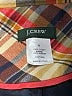 J.Crew 100% Cotton Plaid Gold Jacket Size 8 - photo 3