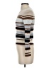 Theory Stripes Color Block Graphic Ivory Tan Turtleneck Sweater Size P (petite) - photo 5