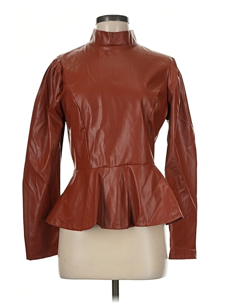 Pre-owned Unbranded Jacket In Brown