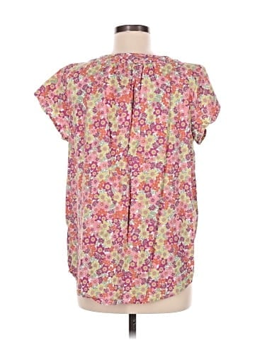 St. John's Bay Short Sleeve Blouse (view 2)
