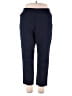 Croft & Barrow Solid Blue Active Pants Size 18W - photo 1