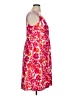 Chaps Print Pink Cocktail Dress Size XL - photo 4