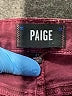 Paige Burgundy Jeans Size 27 waist - photo 7