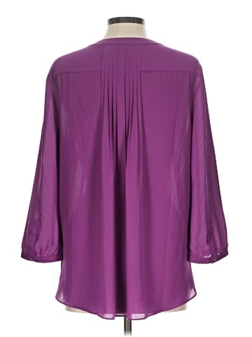 Not Your Daughter's Jeans 3/4 Sleeve Blouse (view 2)