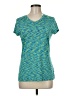 Spalding Athletic 100% Polyester Tweed Teal Active T-Shirt Size M - photo 1