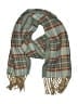 V.Fraas 100% Acrylic Plaid Teal Scarf One size - photo 1