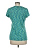 Spalding Athletic 100% Polyester Tweed Teal Active T-Shirt Size M - photo 2