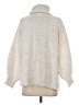Lou & Grey Tweed Ivory Turtleneck Sweater Size XXS - photo 2