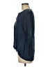 Dina Be Blue 3/4 Sleeve Blouse Size M - photo 5