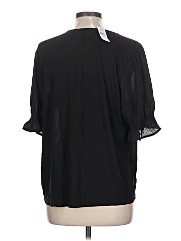 Ann Taylor LOFT Short Sleeve Blouse (view 2)