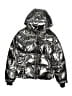S13/NYC 100% Polyester Metallic Silver Snow Jacket Size 14 - photo 1
