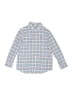 Vineyard Vines Performance Checkered-gingham Blue Long Sleeve Button-Down Shirt Size 6 - photo 1