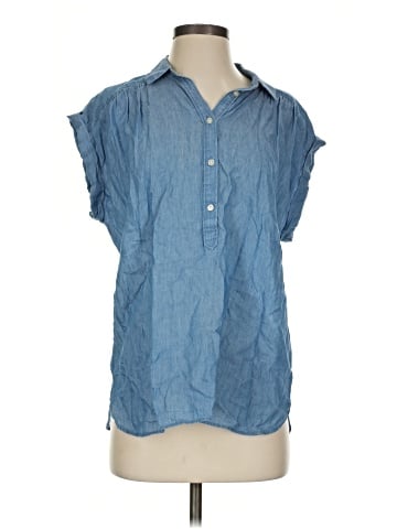 Ann Taylor LOFT Short Sleeve Blouse (view 1)