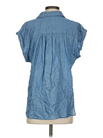 Ann Taylor LOFT Short Sleeve Blouse (view 2)