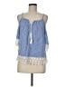 Assorted Brands 100% Viscose Blue Tank Top Size M - photo 1