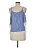 Assorted Brands 100% Viscose Blue Tank Top Size M - photo 2