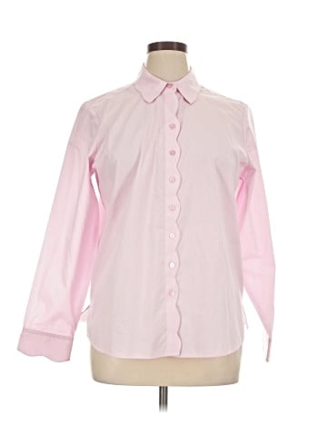 Foxcroft Long Sleeve Button-Down Shirt (view 1)
