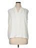 Ann Taylor 100% Polyester Ivory Sleeveless Blouse Size XL - photo 1