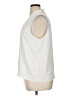 Ann Taylor 100% Polyester Ivory Sleeveless Blouse Size XL - photo 5