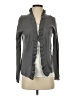 Garnet Hill 100% Wool Gray Wool Cardigan Size XS - photo 1