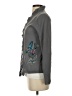 Garnet Hill 100% Wool Gray Wool Cardigan Size XS - photo 5