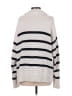 Zara Stripes Ivory Pullover Sweater Size M - photo 2