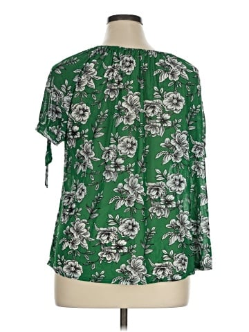 Siren Lily Short Sleeve Blouse (view 2)