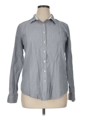 Gap Long Sleeve Button-Down Shirt (view 1)