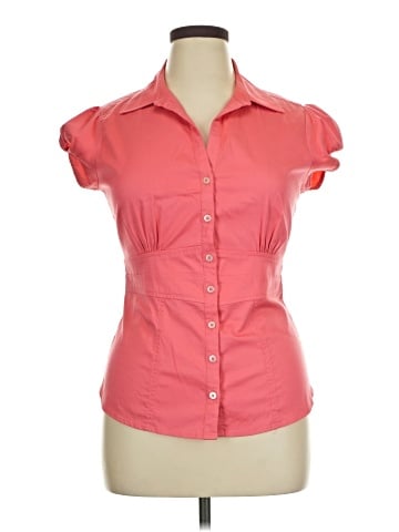 Banana Republic Factory Store Short Sleeve Blouse (view 1)