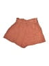 Mittoshop Solid Orange Shorts Size S - photo 2