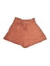 Mittoshop Solid Orange Shorts Size S - photo 1