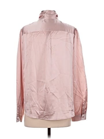 LILYSILK Long Sleeve Silk Top (view 2)