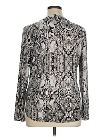 INC International Concepts Long Sleeve Blouse (view 2)