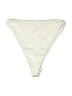 AEXAE Solid Ivory Swimsuit Bottoms Size S - photo 1