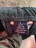 Lands' End 100% Polyester Solid Black Athletic Shorts Size 10 - 12 - photo 3