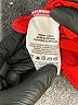 Nike 100% Polyester Color Block Red Athletic Shorts Size M (kids) - photo 4